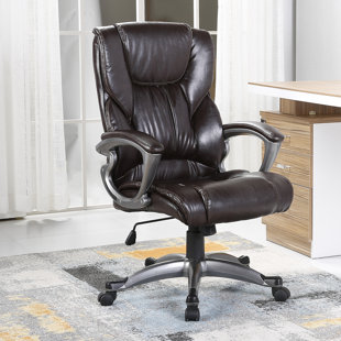 Best Stapleford Ergonomic High-Back Executive Chair by Andover Mills Office Furniture Stapleford Ergonomic High-Back Executive Chair by Andover Mills Office Furniture