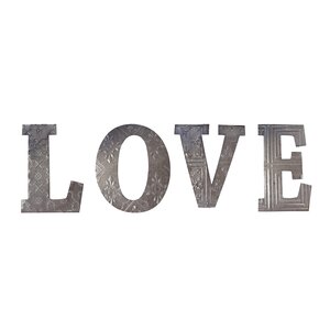 Love Craft Metal Letter Block