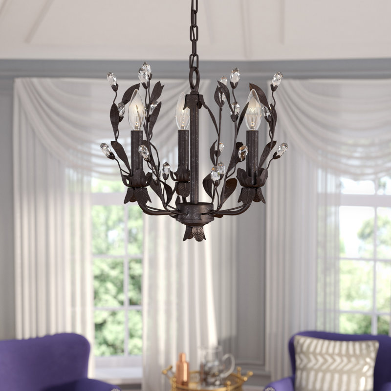 Giovanna 3 Light Candle Style Chandelier Giovanna 3 Light Candle Style Chandelier
