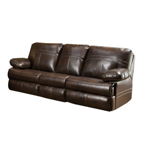 Simmons Upholstery Obryan Double Motion Reclining Sofa by Darby Home Co