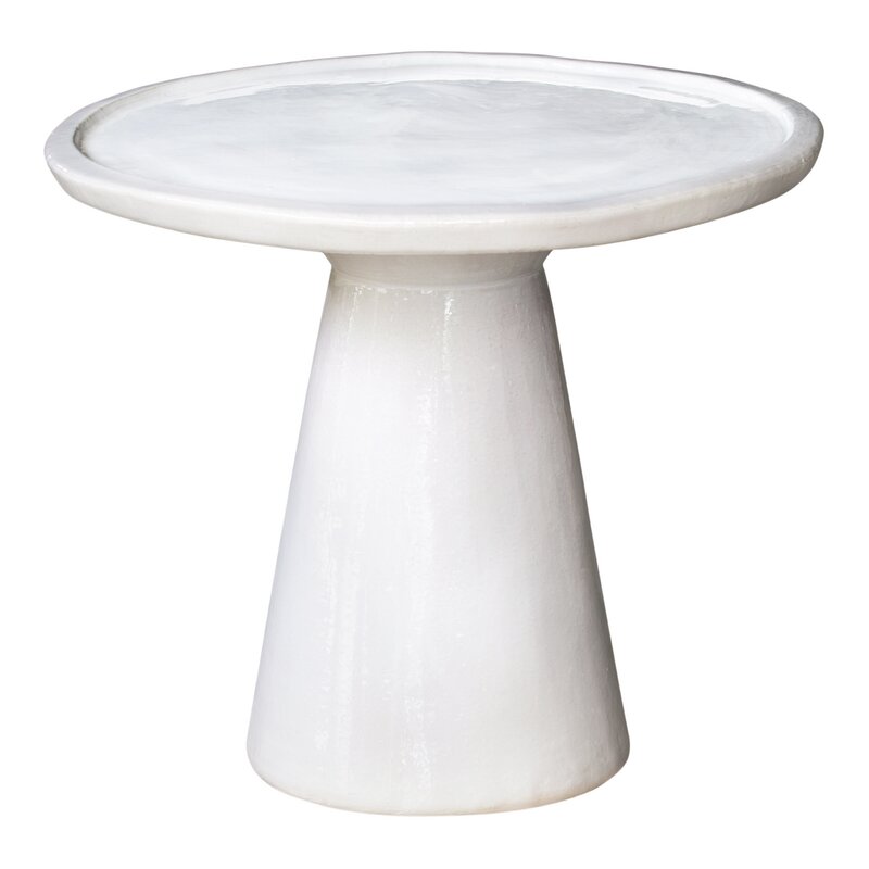 Seasonalliving Ceramic Ceramic Side Table Wayfair