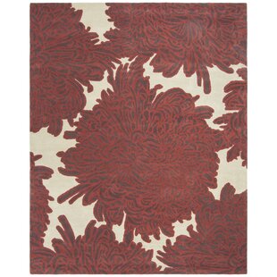 Miso 5' x 8' Safavieh Martha Stewart Collection MSR4542C Handmade Chrysanthemum Wool Area Rug 
