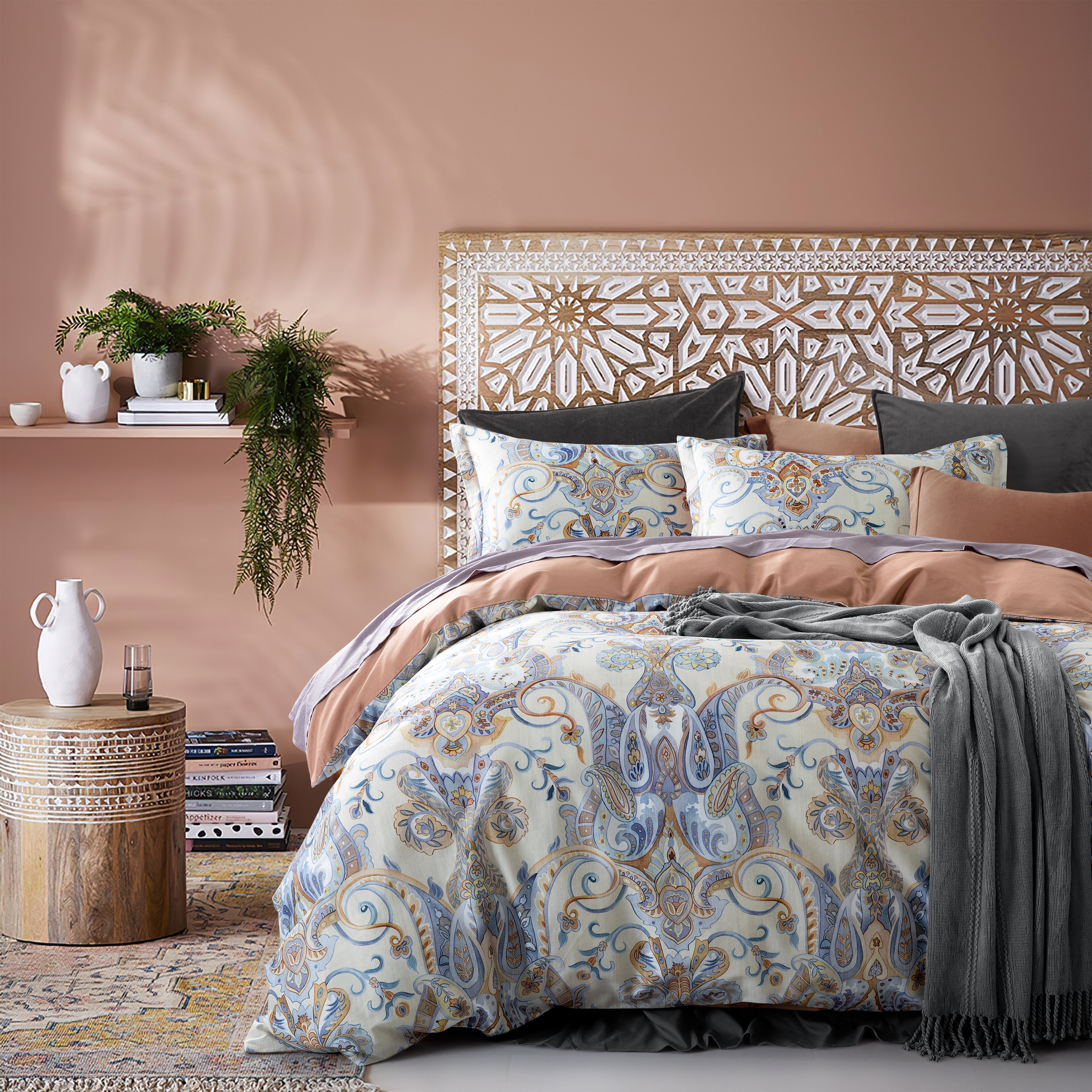 copper duvet cover king