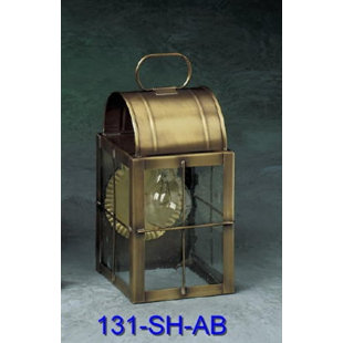 Go to store & view more images Xzavier 1-Light Outdoor Wall Lantern by Breakwater Bay