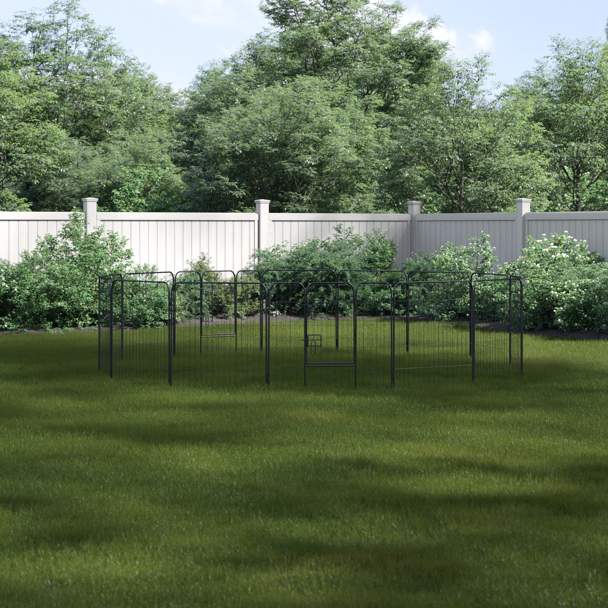 heavy duty pet fence
