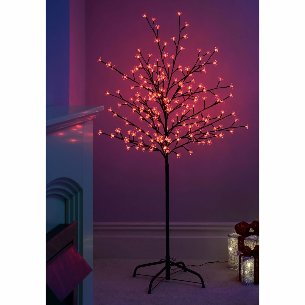 Pre-Lit LED Illuminated Cherry Blossom Tree 200 Light Lamp