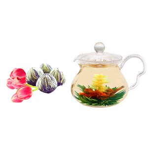 Fairy 0.63-qt. Jasmine Fab Flowering Teapot