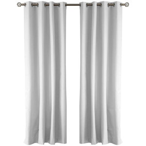 Cabo Solid Blackout Grommet Curtain Panels (Set of 2)