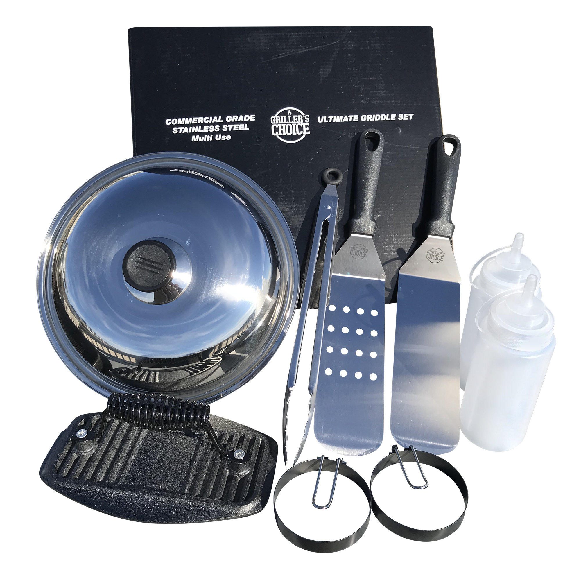 Grillers Choice 9 Piece Griddle Tool Set Wayfair