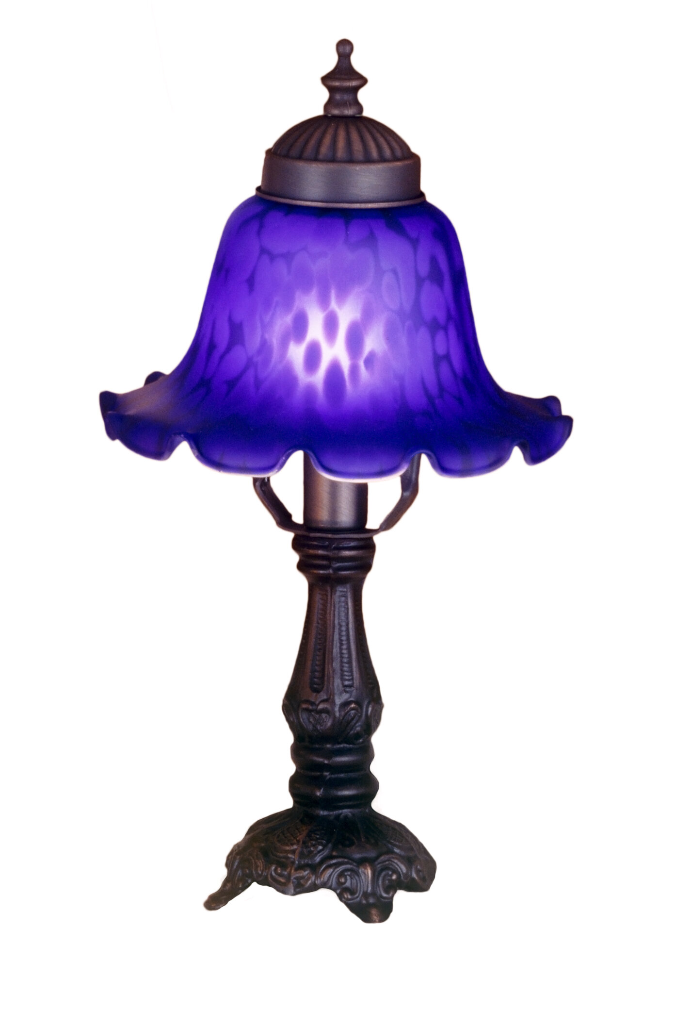 table lamp with bell shade