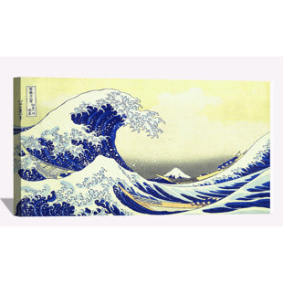 Famous Painting Canvas Picture The Great Wave Kanagawa Wall Art Photo Poster 