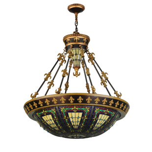 Fleur De Lis Lighting Fixtures Wayfair Fleur De Lis Up Light Bowl Pendant