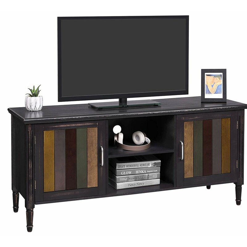 Charlton Home Vasagle Tv Cabinet For 50 Tv With 2 Open Shelves