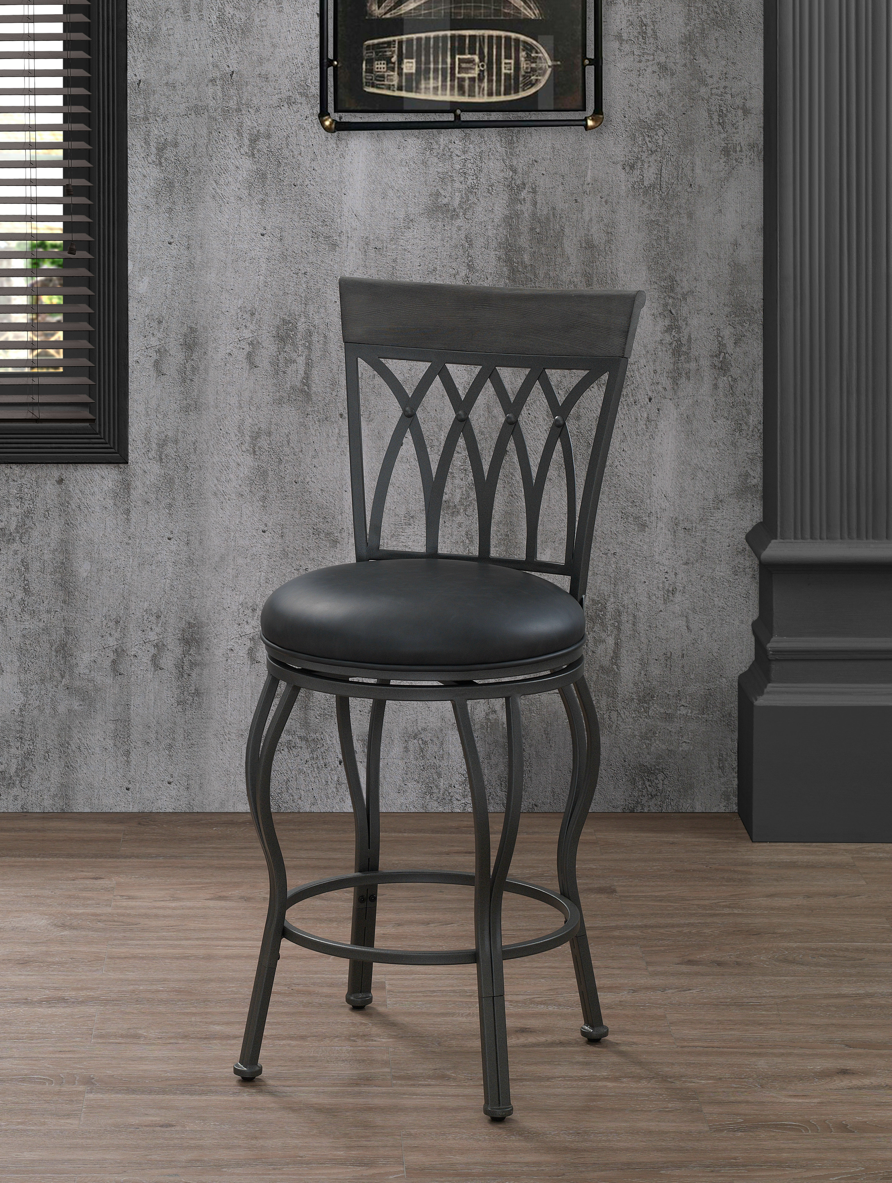 palermo patio furniture on American Heritage Palermo Bar Counter Swivel Stool Wayfair