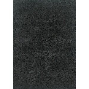 Black Shag Kids Rug