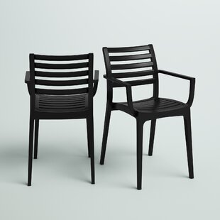 claudio stacking patio dining chair