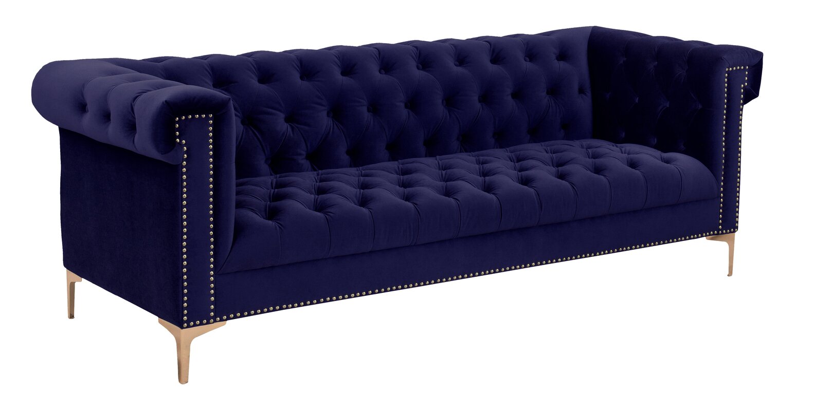 Bea Velvet Chesterfield Sofa