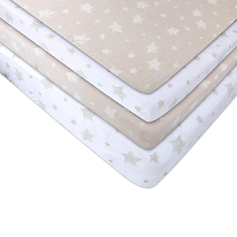 Elys Co Pack N Play Portable Fitted Crib Sheet Reviews Wayfair