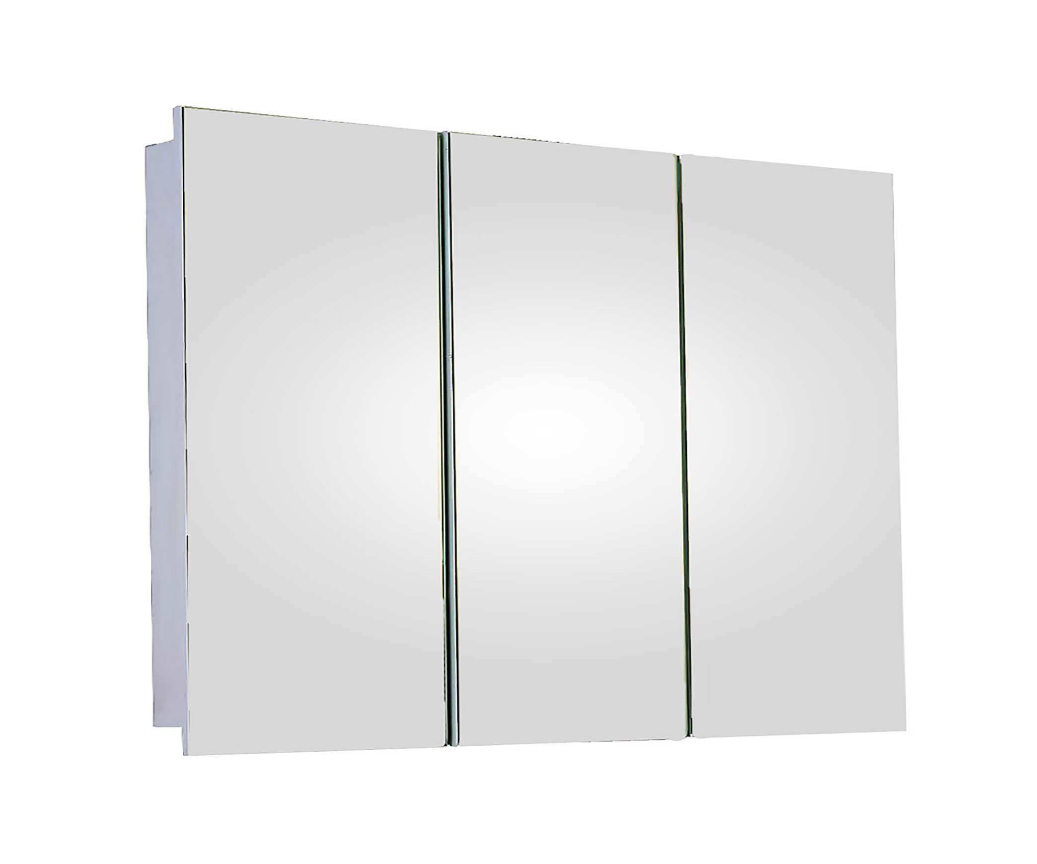 Ebern Designs Irvin Surface Mount Frameless 3 Door Medicine