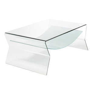Bent Gl Coffee Table Wayfair Ca Bent Gl Coffee Table