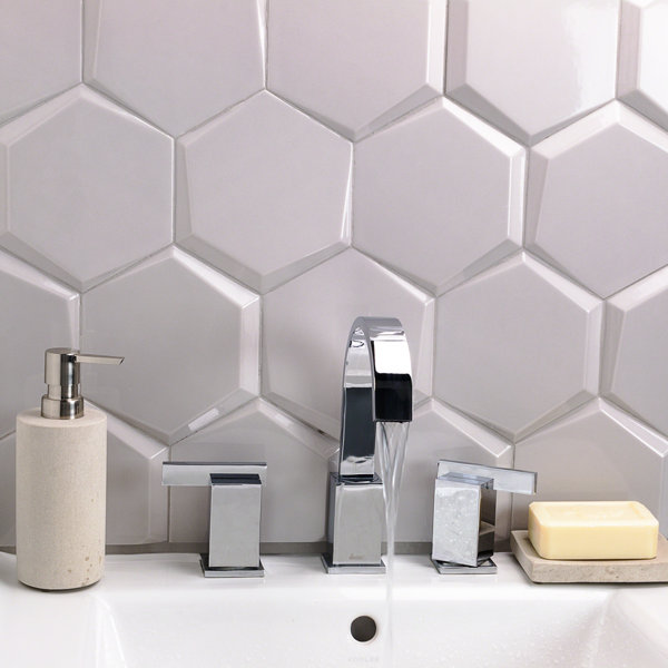 Ivy Hill Tile Bethlehem Hexagon 6 X 7 Ceramic Field Tile Wayfair