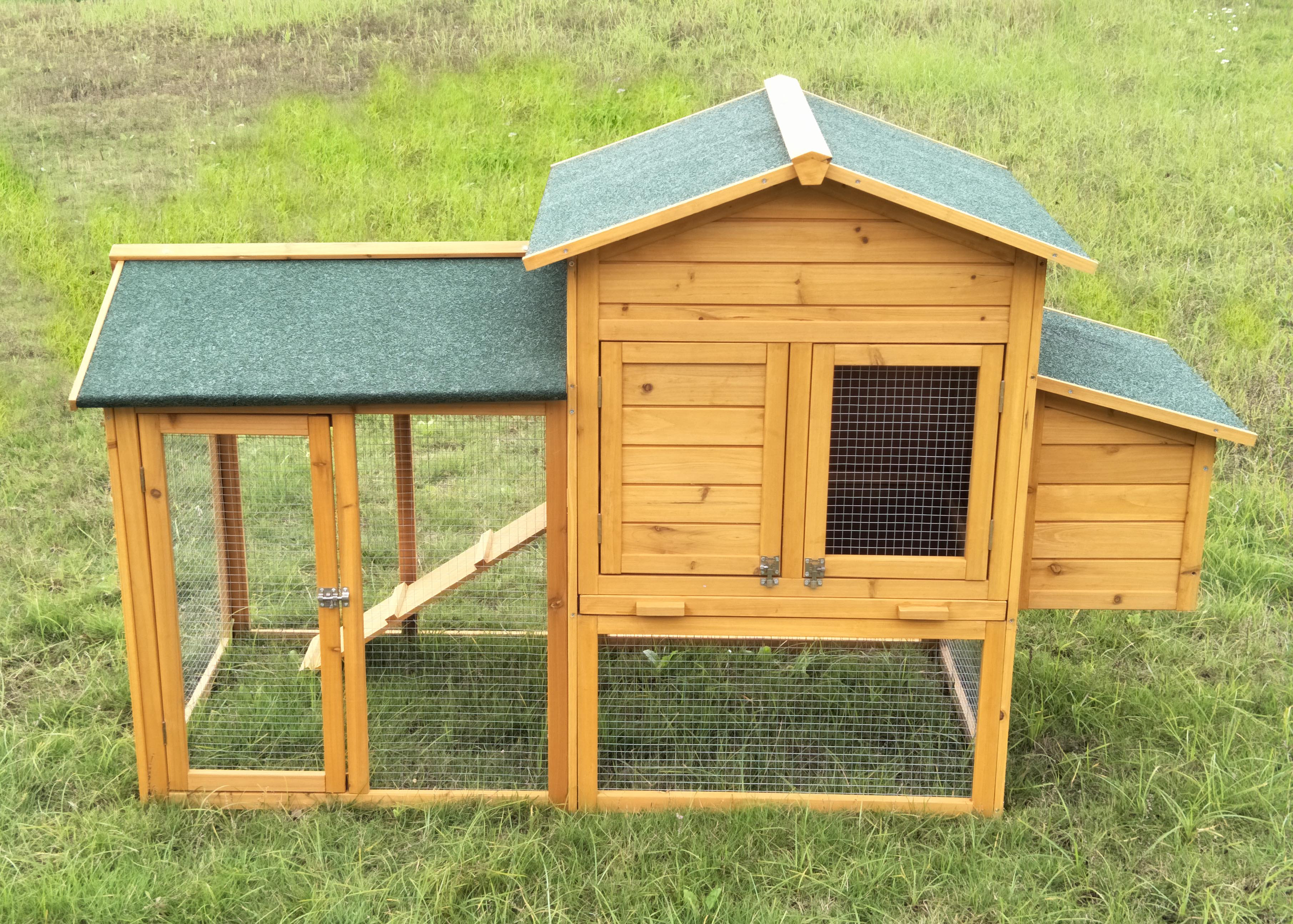 Neocraftmypetcompanion Fir Wood Hutch En Coop With Roosting Bar Neocraftmypetcompanion Fir Wood Hutch En Coop With Roosting Bar And Run Reviews Wayfair