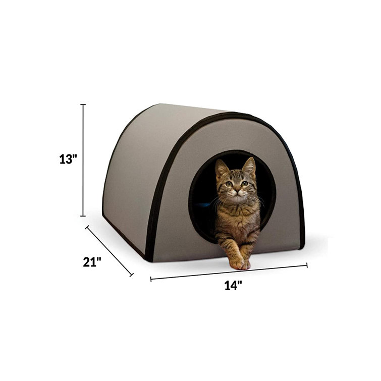 heated cat tent