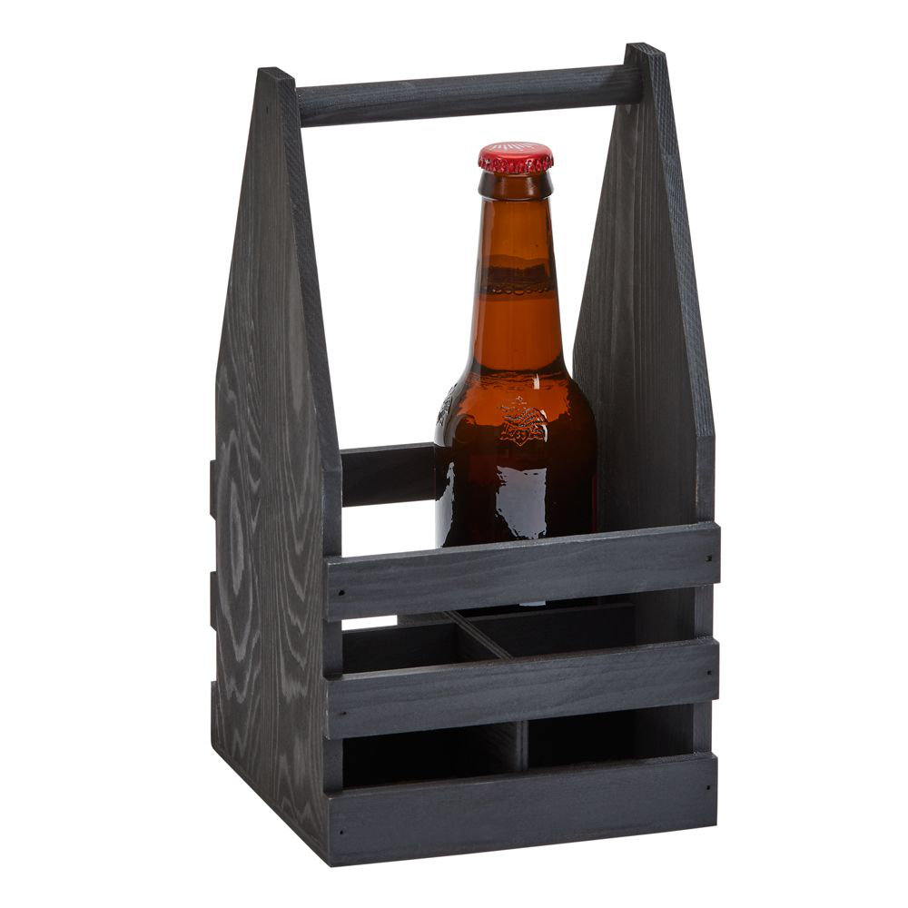 Creative Gifts International Wood 4 Bottle Beverage Caddy Carrier Wayfair
