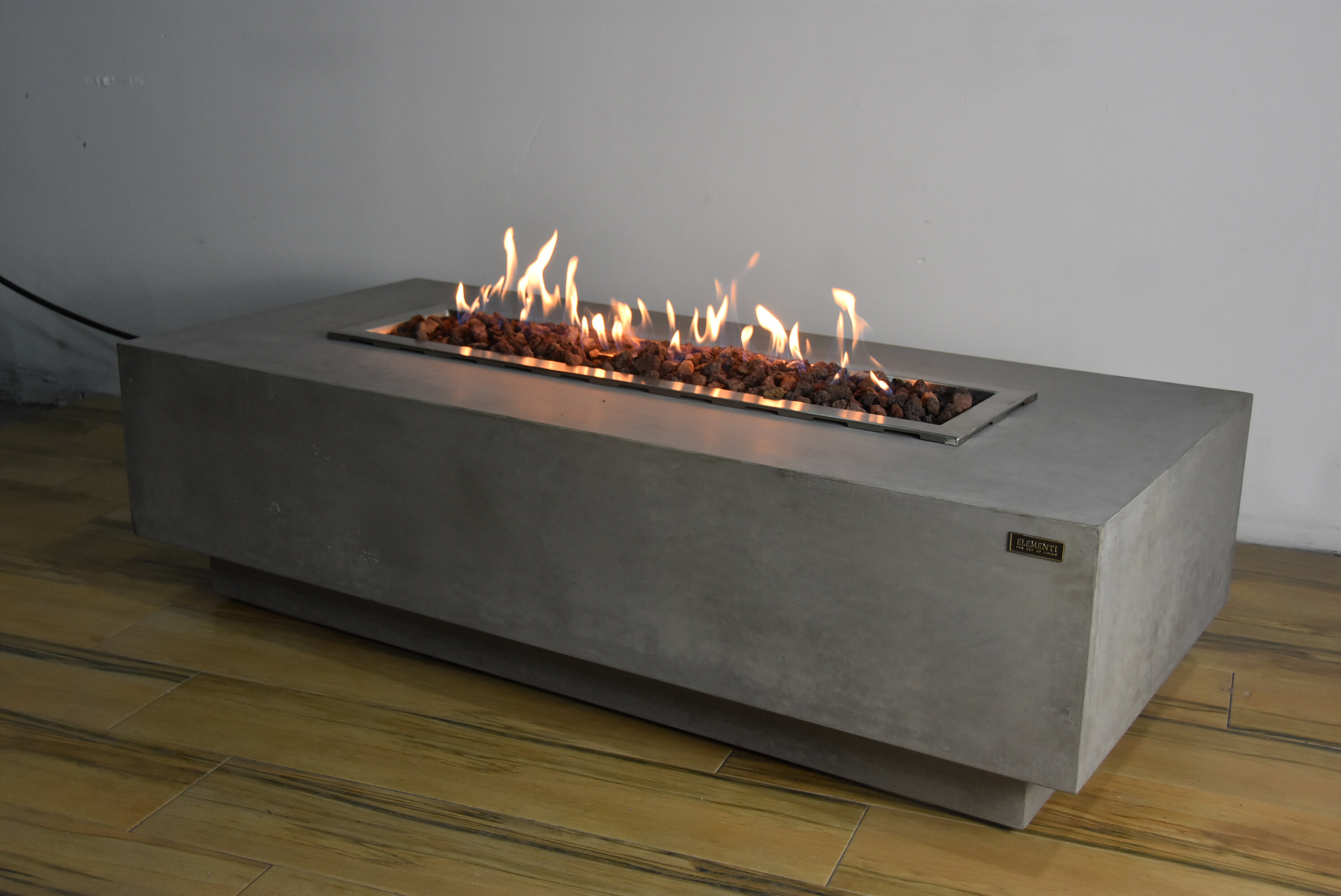 Elementi Granville Concrete Propane Gas Fire Pit Table Reviews