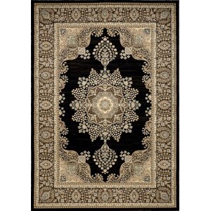 Bluegrass Black/Brown Area Rug