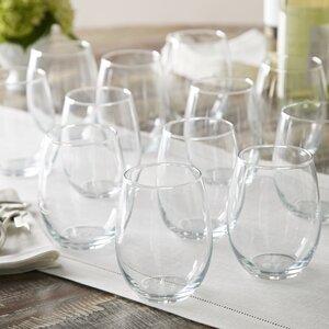 Everyday Balloon Stemless Wine Glass (Set of 12)