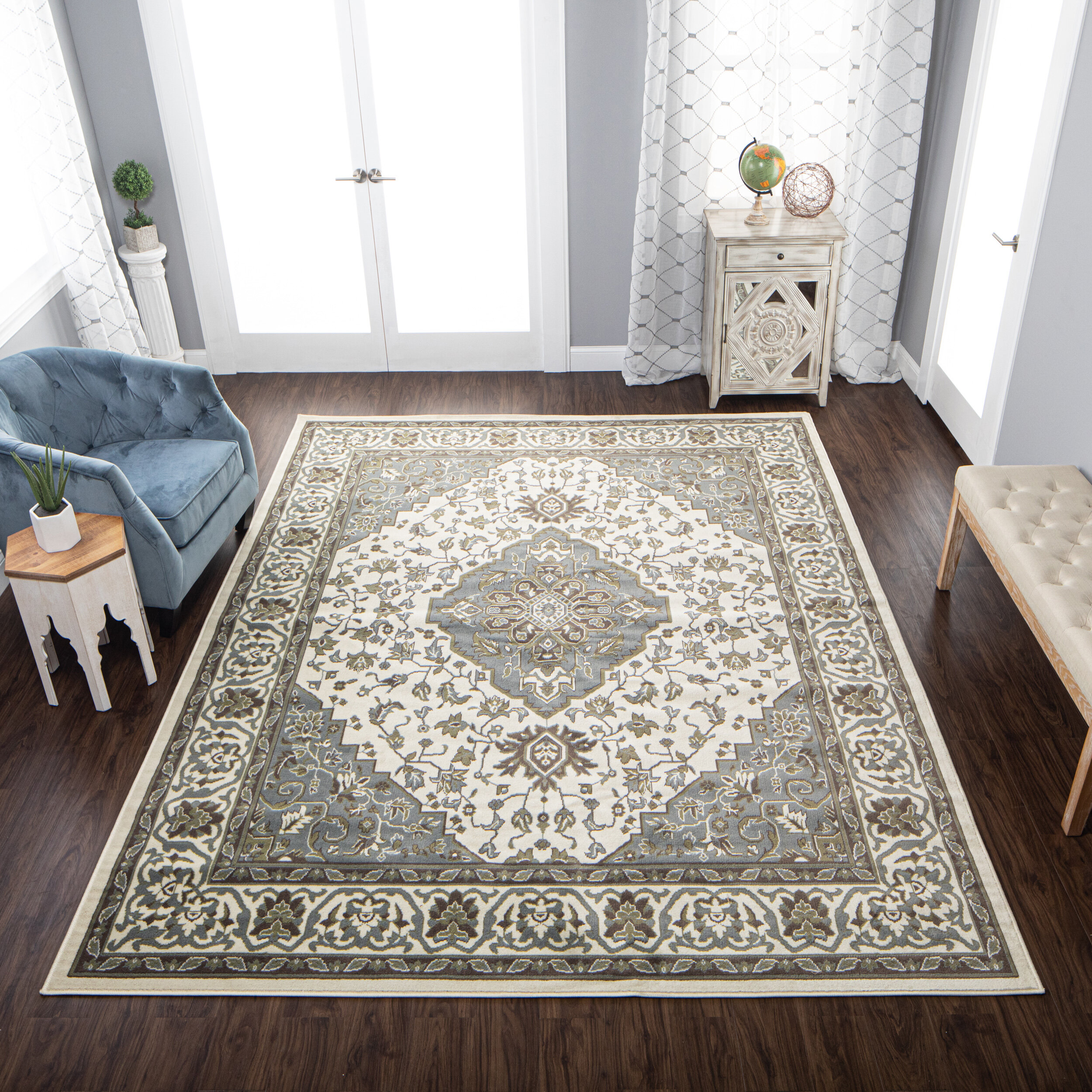 Astoria Grand Vassar Green Area Rug Reviews Wayfair