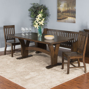 Ventrice Solid Wood Dining Table