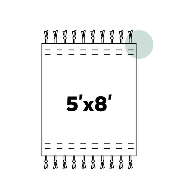 5x8 Milliken Offbeat Black Box Modern Outlines Area Rug Approx 5'4"x7'8"