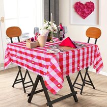 Fiesta Indoor Outdoor Garden Stripe Tablecloth with/w/o Slot Placemats Napkins 