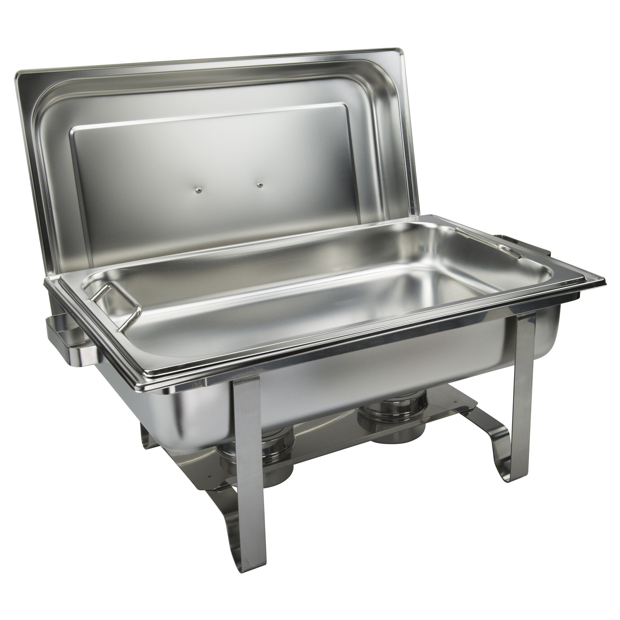 Stainless Steel Chafing Dish Set with 2 Chafing Dish Winco Full Size Chafer 