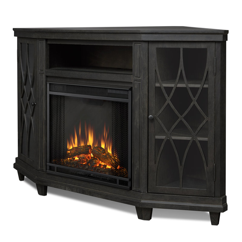 Real Flame Lynette Corner Tv Stand For Tvs Up To 60 Inches With