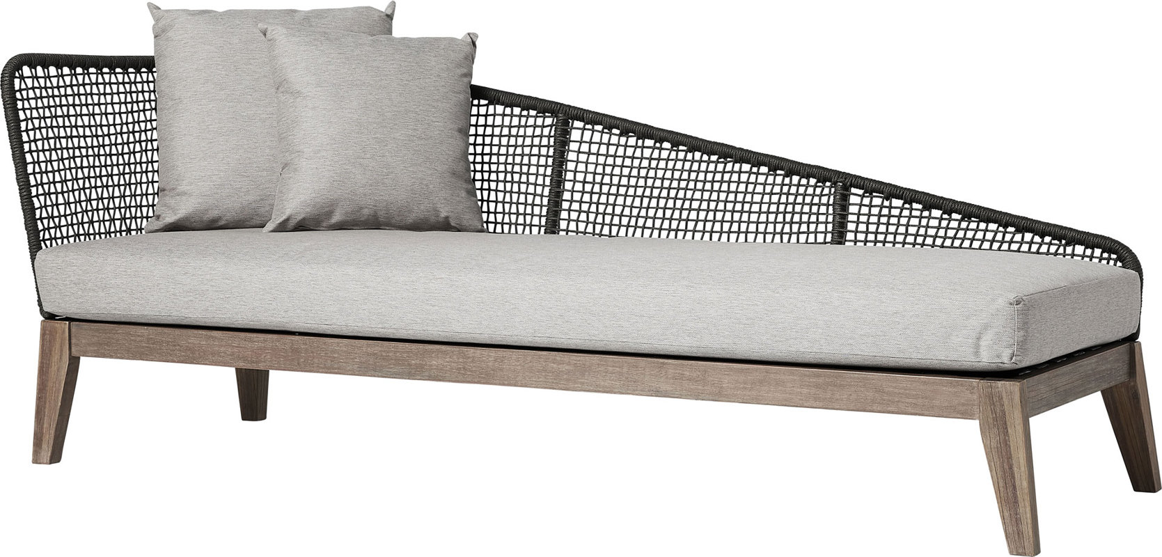 Modloft Netta Patio Sofa With Cushion Reviews Wayfair Netta Patio Sofa With Cushion