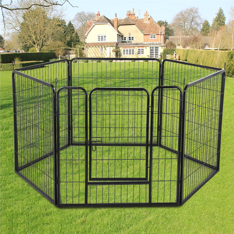 hexagon dog pen