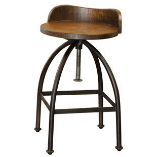 Go to store & view more images Gracie Oaks Bergeronnes Adjustable Swivel Bar Stool