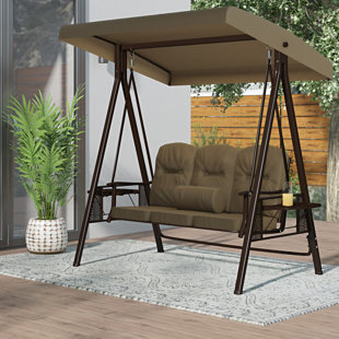 Outdoor Glider With Canopy Wayfair Outdoor Glider With Canopy Wayfair
