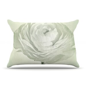 Iris Lehnhardt 'Whity' Floral Pillow Case