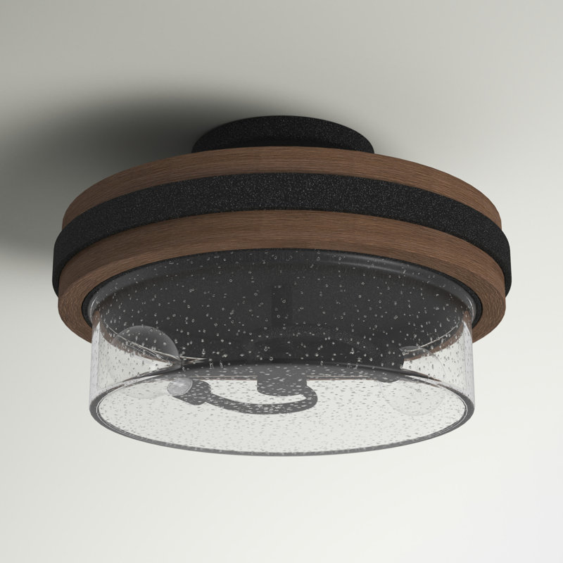 Darley 2 - Light 12" Unique/Statement Tiered Semi Flush Mount