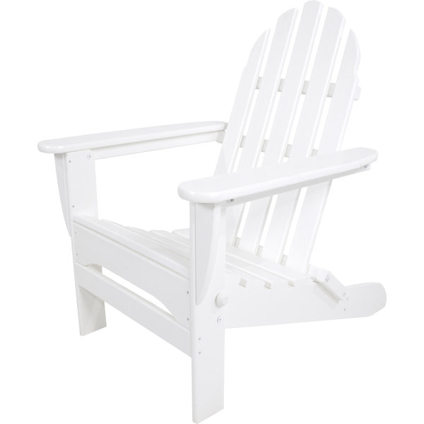 POLYWOOD® Classic Plastic Folding Adirondack Chair ...