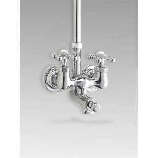 Bathtub Faucets You Ll Love Wayfair Ca Old Fashioned Double Handle Pre Drilled Tub Faucet Trim