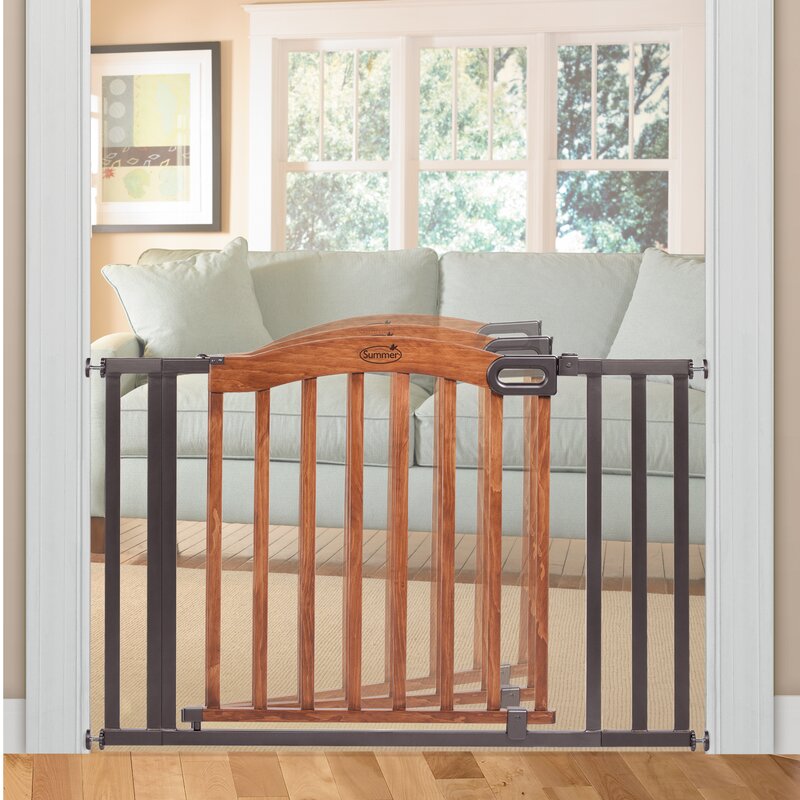 summer infant wood baby gate