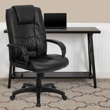Executive Genuine Leather Office Chairs You'll Love in 2021 | Wayfair
