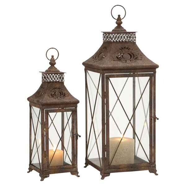 outdoor lantern set