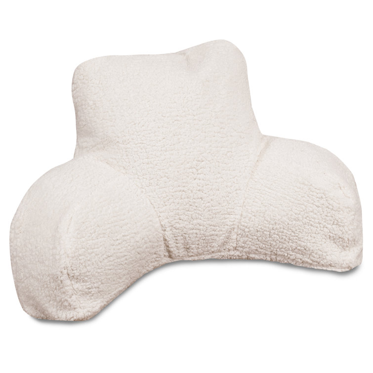 sherpa backrest pillow