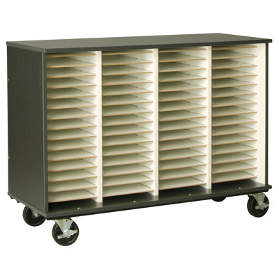 Music 40 Choral Folio Storage with Casters Stevens ID Systems